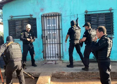 Operação do DRACO deflagrada nesta quarta-feira em Canto do Buriti