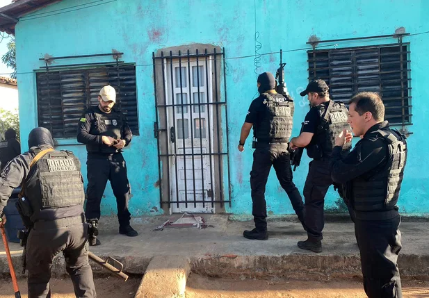 Operação do DRACO deflagrada nesta quarta-feira em Canto do Buriti