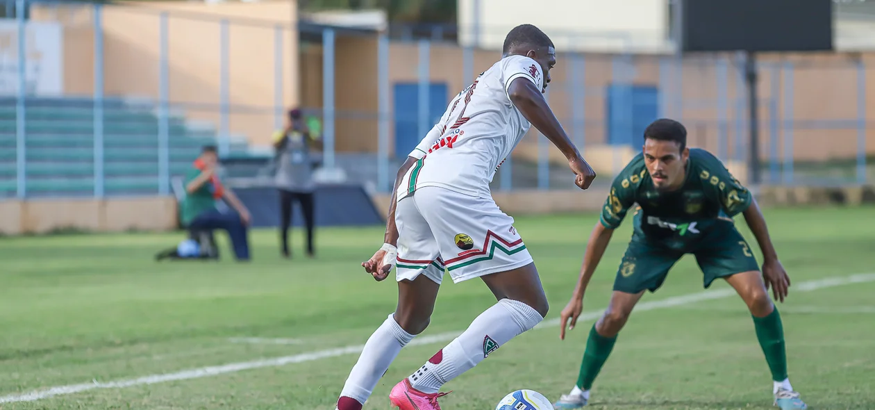 Partida entre Altos x Fluminense em Teresina Piauí