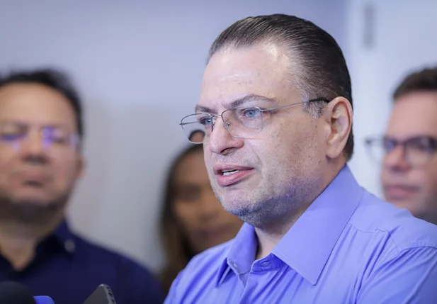 Pastor Gessivaldo Isaías durante seu pronunciamento