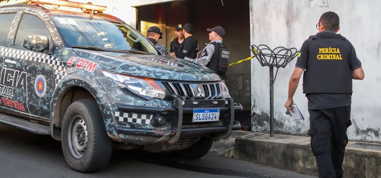 Perícia Criminal no local do crime