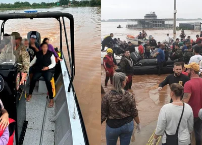 PF enviou 300 agentes para o Rio Grande do Sul