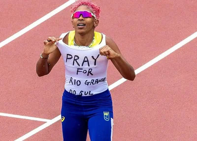 Piauiense Keyla Abrros leva a prata no Mundial de Atletismo