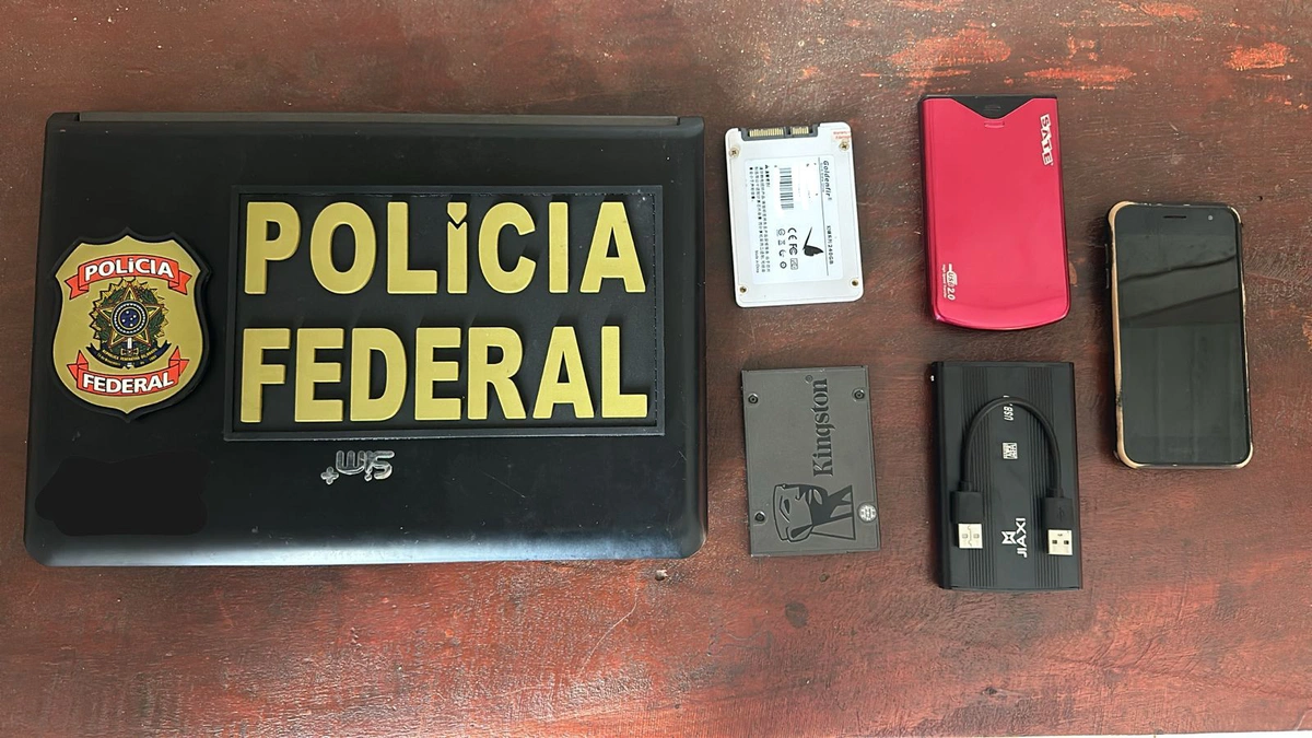 Polícia Federal apreendeu material durante as duas operações