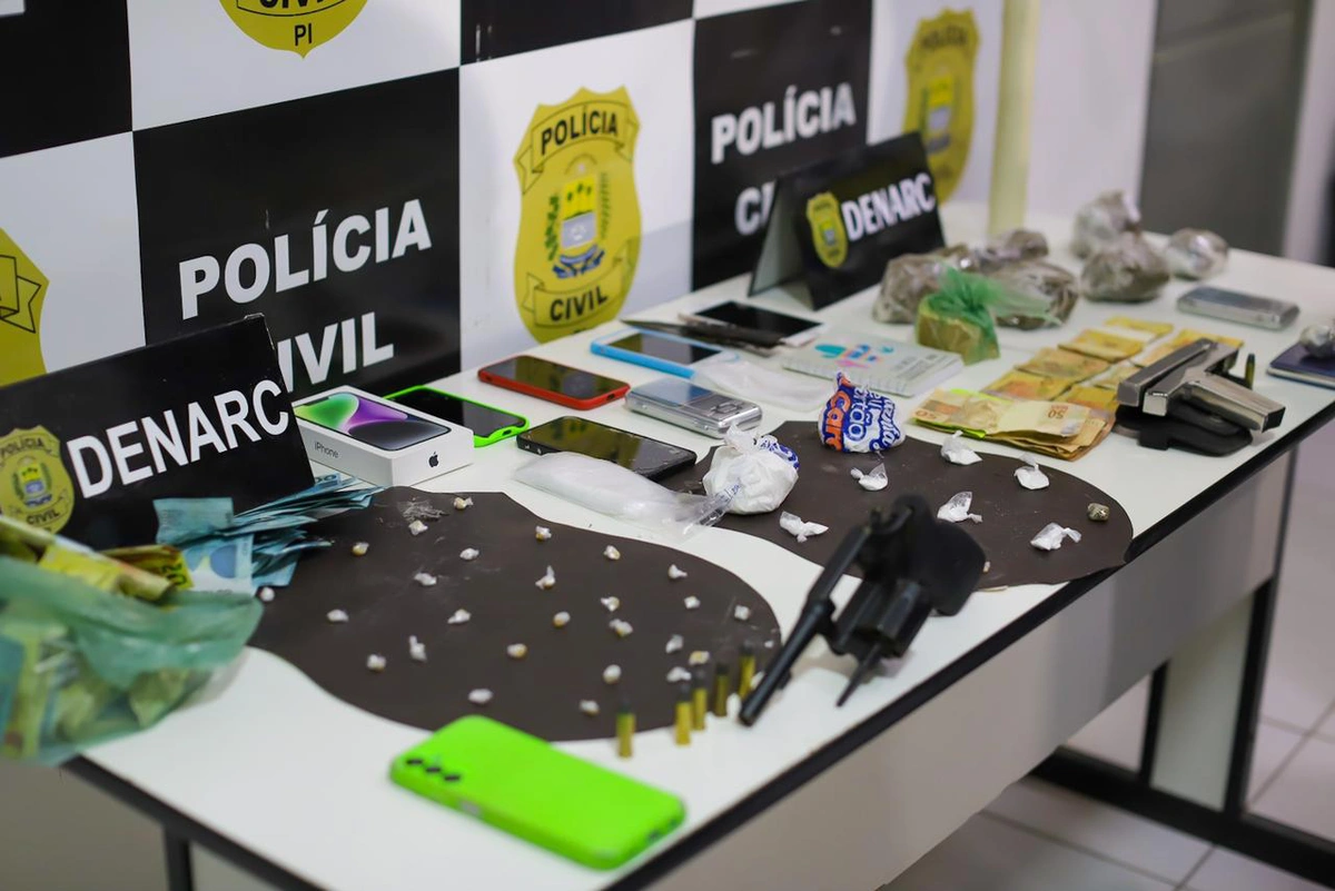 Polícia realizou grande apreensão
