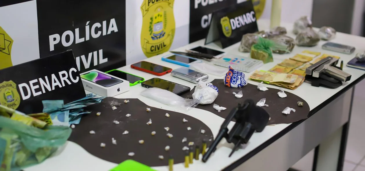 Polícia realizou grande apreensão