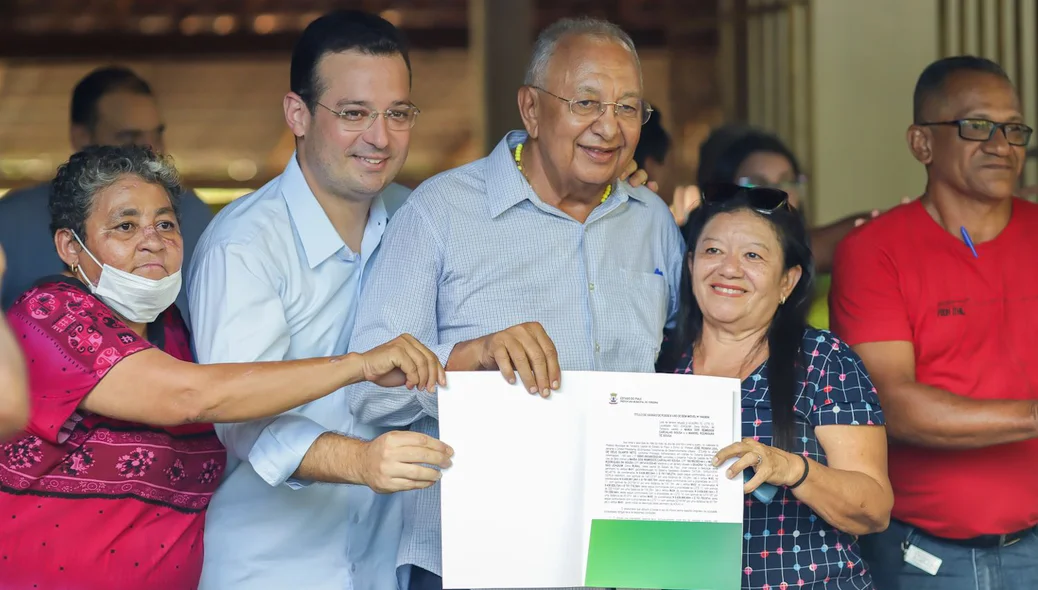 População da zona rural sudeste beneficiada com títulos dos imóveis