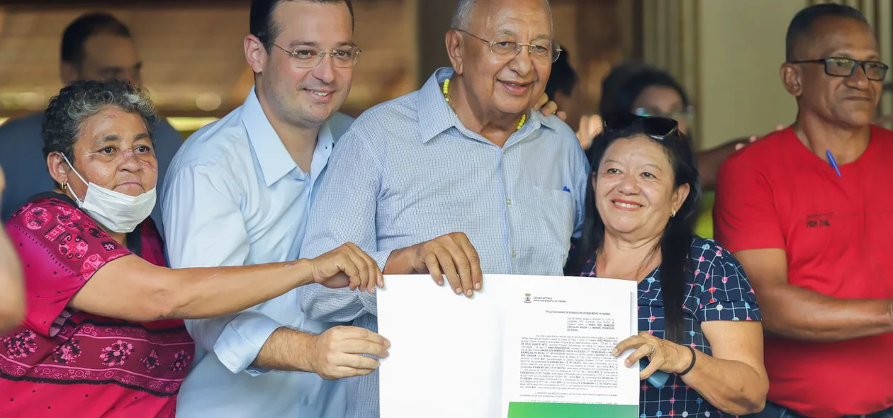 População da zona rural sudeste beneficiada com títulos dos imóveis