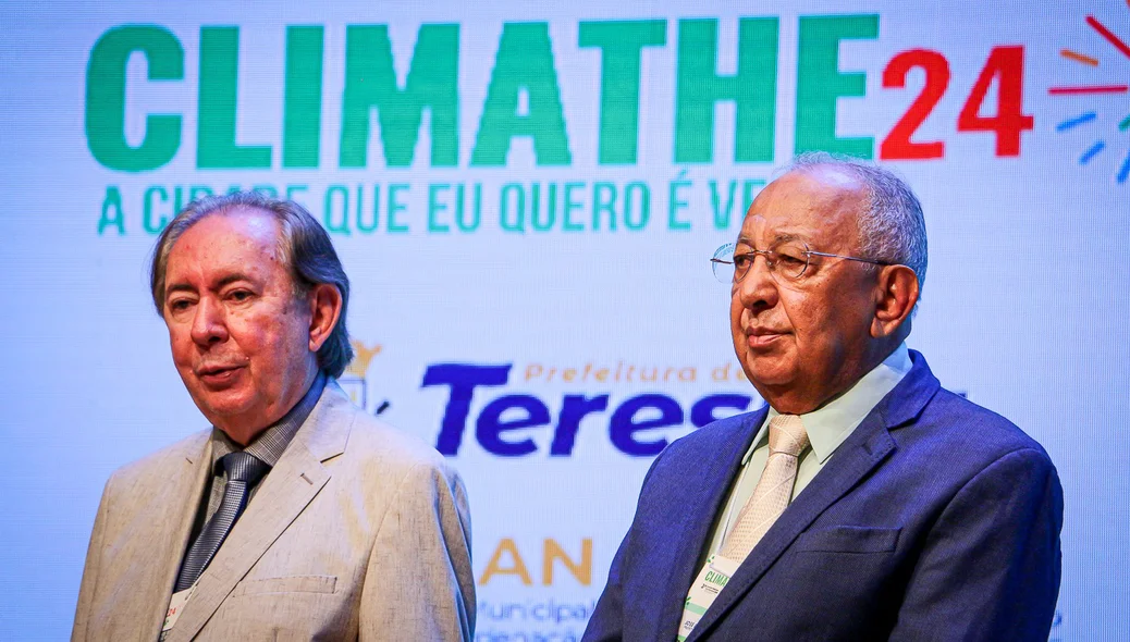 Prefeito Dr. Pessoa e João Henrique, secretário de Planejamento de Teresina