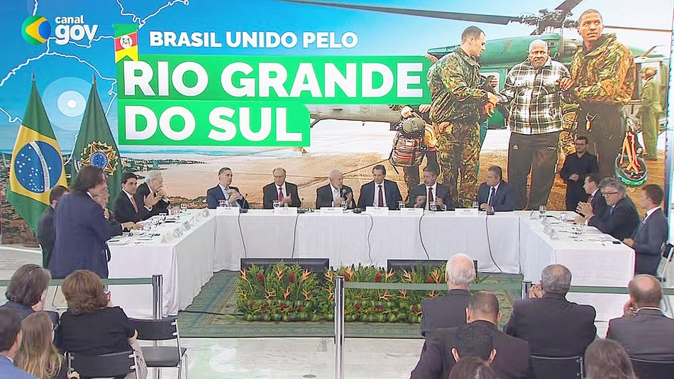 Presidente Lula e ministros anunciam novas medidas de socorro ao RS