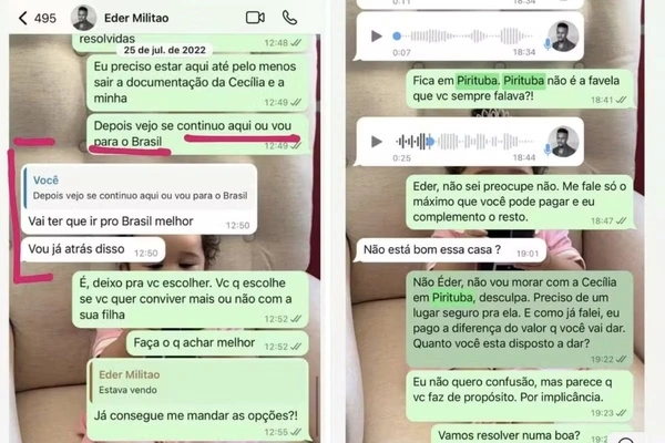 Prints mostrados por Karoline