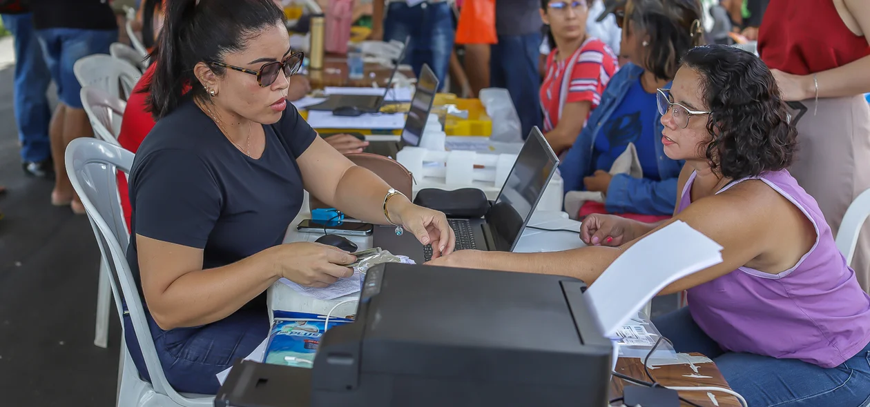 Projeto também orientou os moradores para inserção em programa sociais