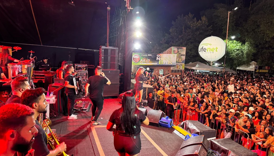 Público marcou presença na festa