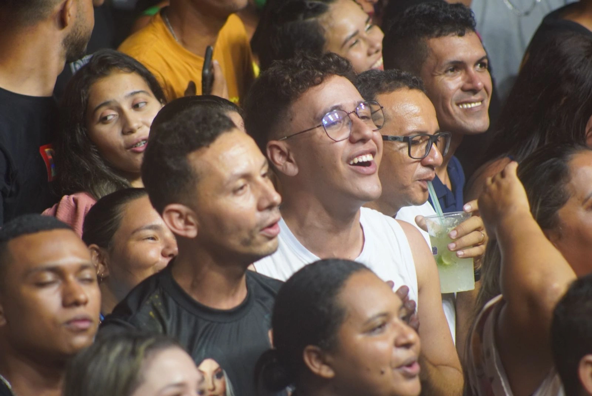 Público na Festa do Trabalhador
