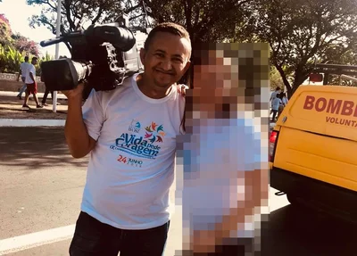 Repórter cinematográfico Avelino Neto