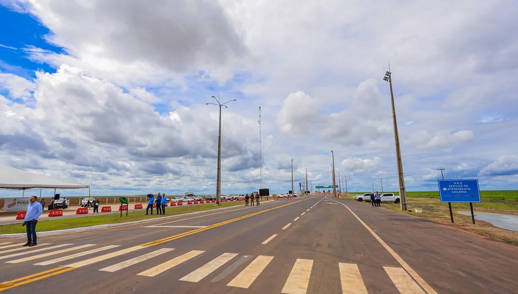 Rodovia que foi entregue