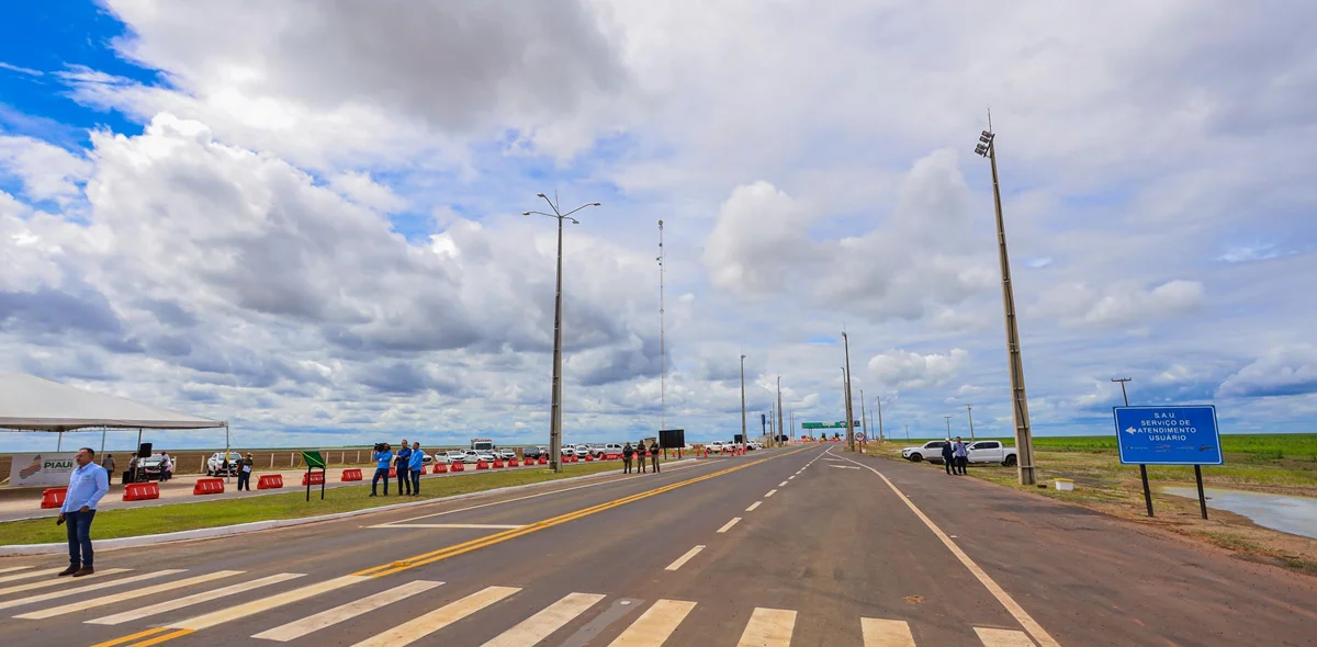 Rodovia que foi entregue