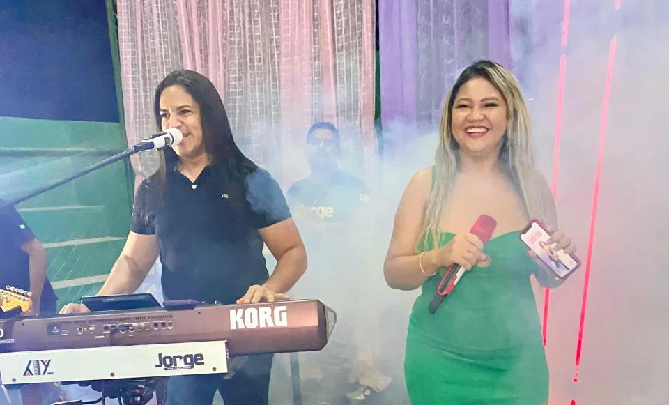 Show ao vivo no local