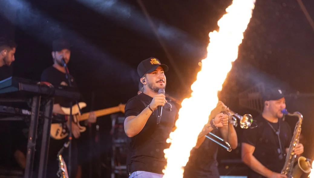 Show e muita animação no aniversário de Miguel Alves
