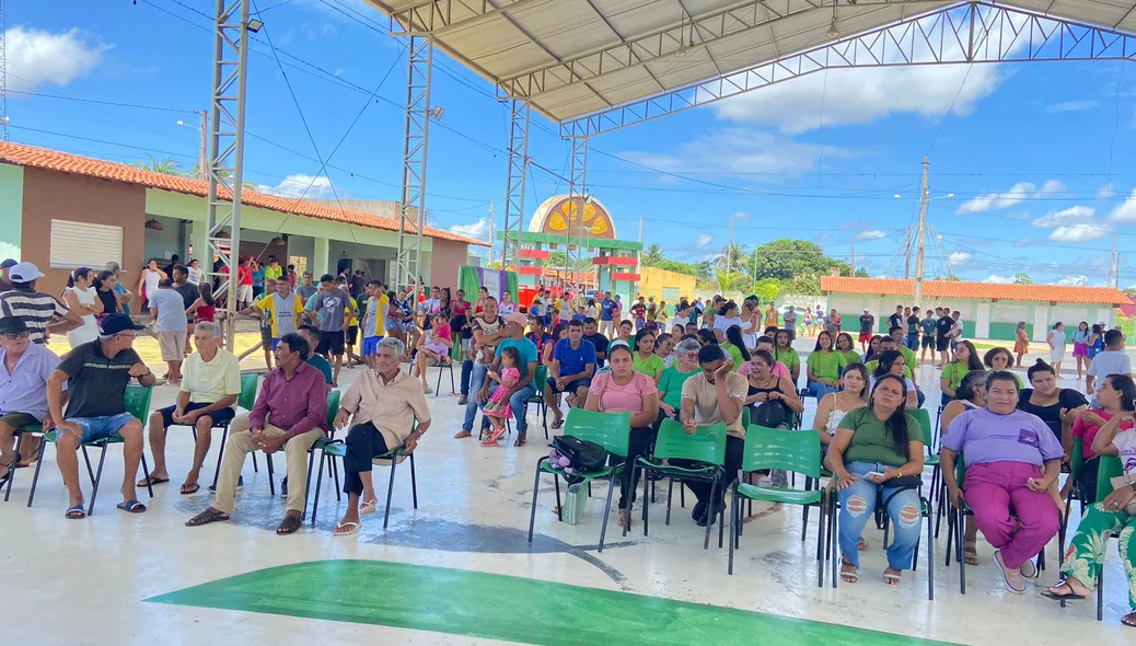 Também aconteceu a tradicional feira da agricultura familiar