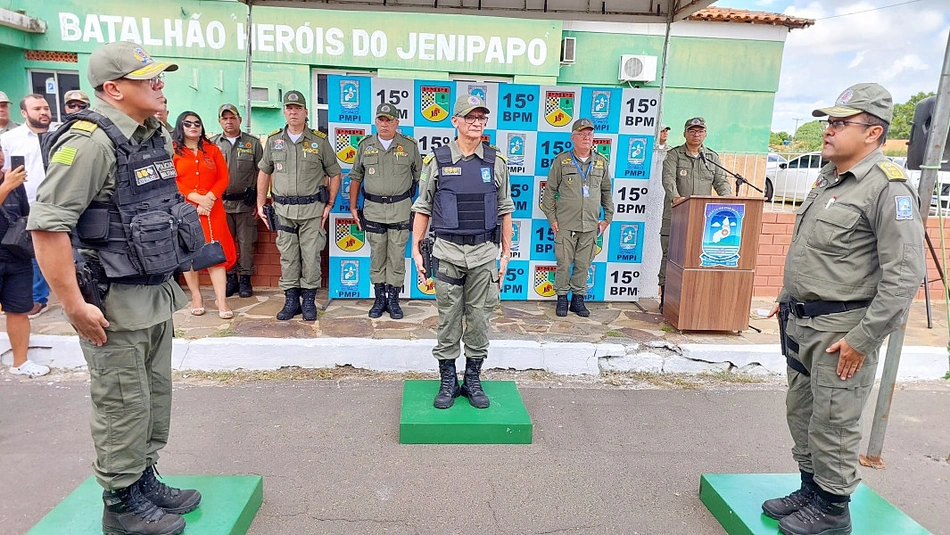 Troca de comando do 15º Batalhão da PM, em Campo Maior