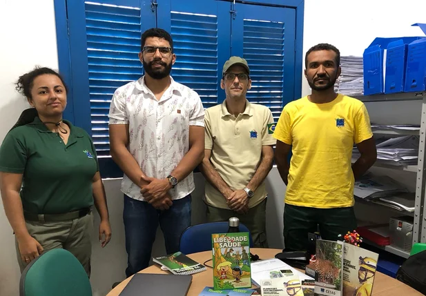 Uruçuí prepara área para soltura de animais silvestres com apoio do IBAMA
