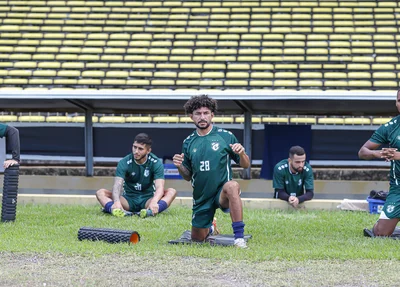 Valderrama no treino do Altos