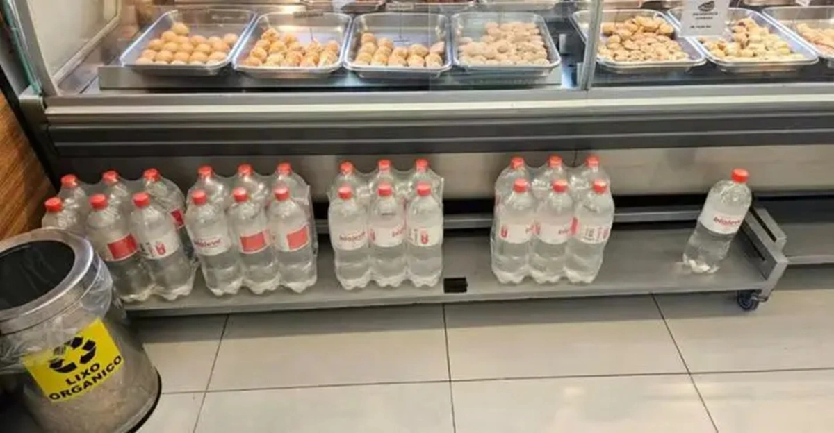 Venda de água em estabalecimento no Rio Grande do Sul