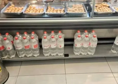 Venda de água em estabalecimento no Rio Grande do Sul