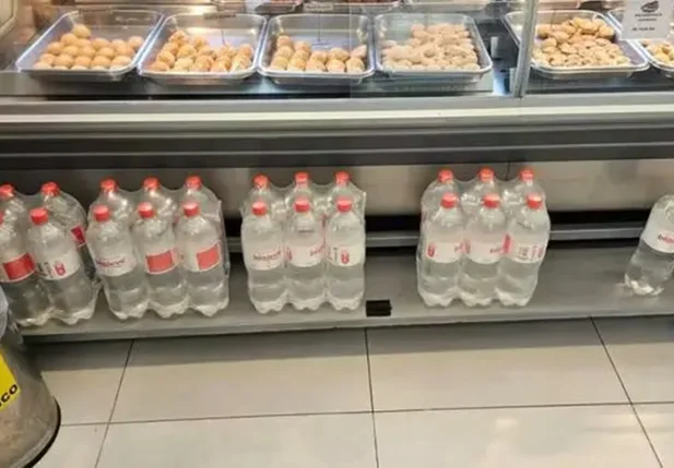 Venda de água em estabalecimento no Rio Grande do Sul