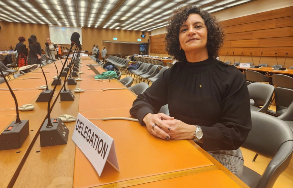 Verônica Acioly, Subdefensora Pública Geral do Estado do Piauí representando o estado em Genebra, na Suíça