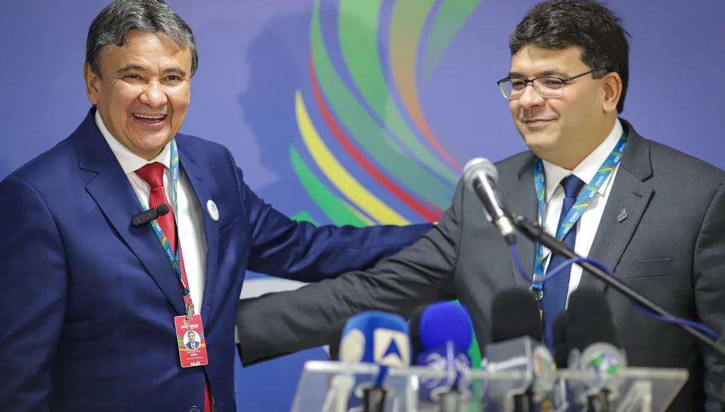 Wellington Dias e Rafael Fonteles
