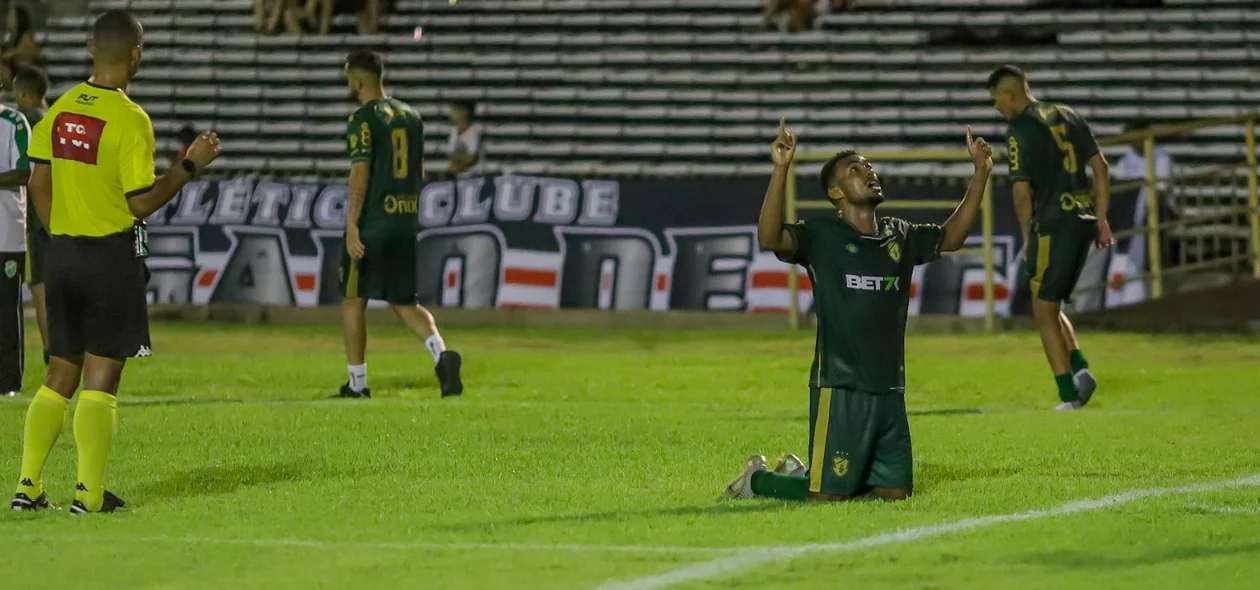 Wellington Júnior balançou as redes em jogo contra o River