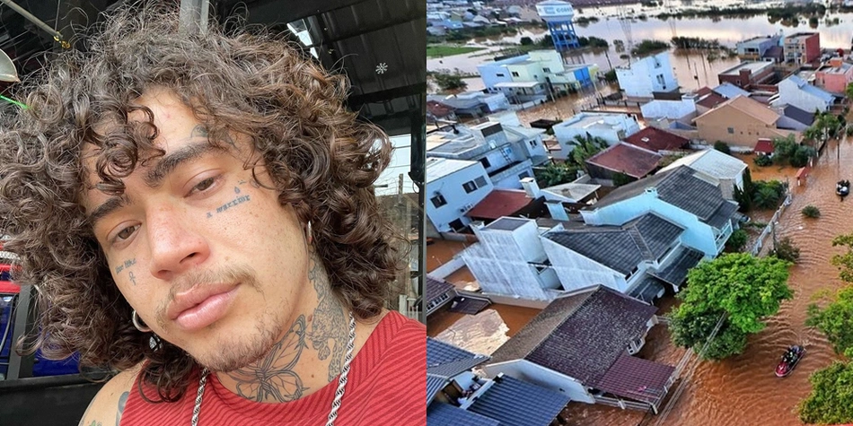 Whindersson Nunes está atuando para ajudar o Rio Grande do Sul