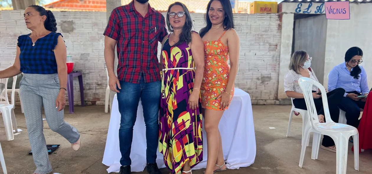 A equipe envolvida na ação é formada pela enfermeira Giovanna Jacobina e pelo médico Dr. Luís Felipe