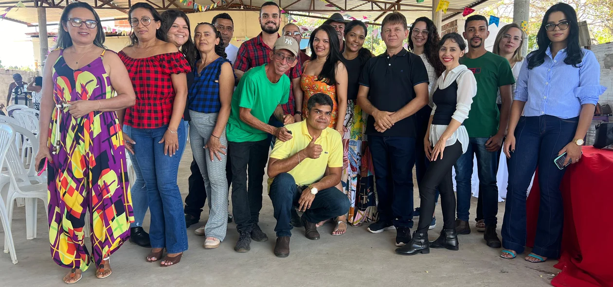 A equipe foi complementada por profissionais de outras áreas