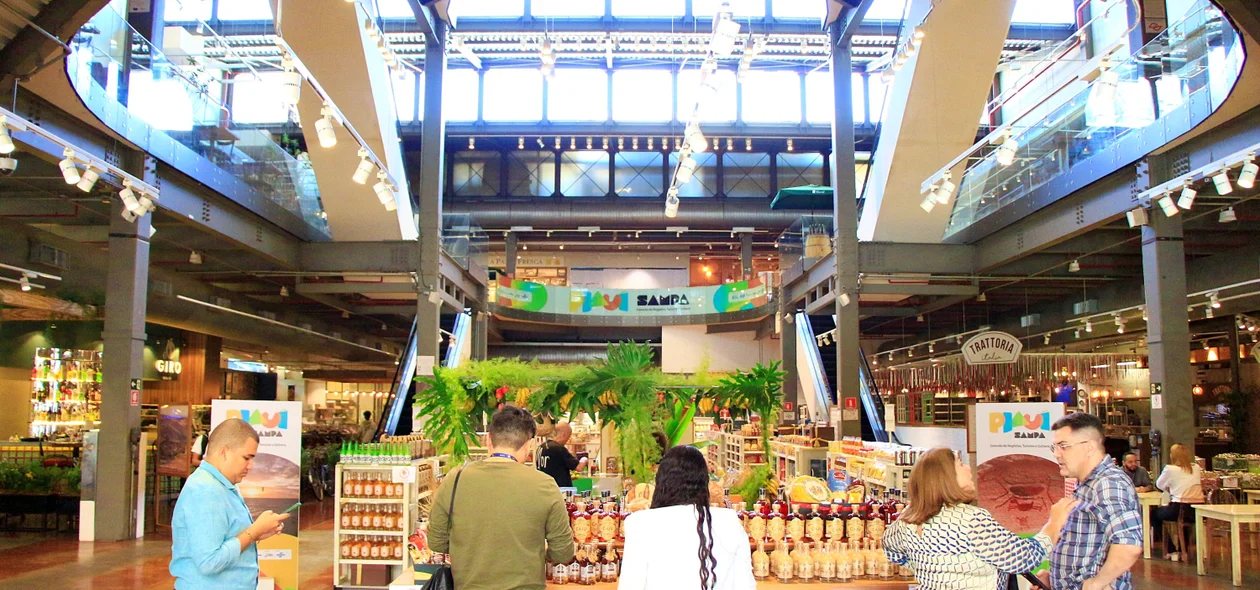 A exposição ocorreu no Restaurante Eataly São Paulo