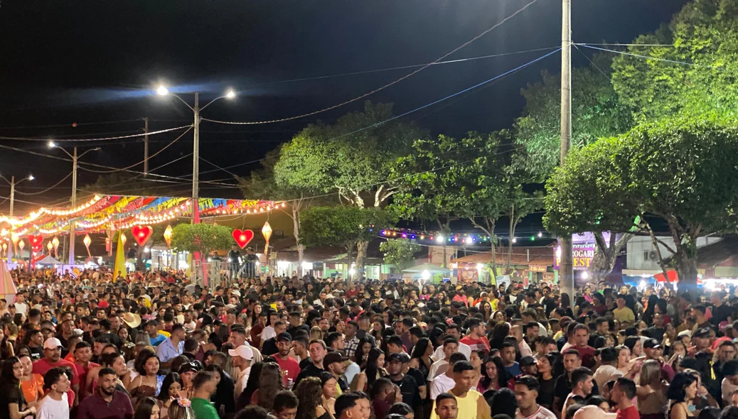 A população compareceu ao evento