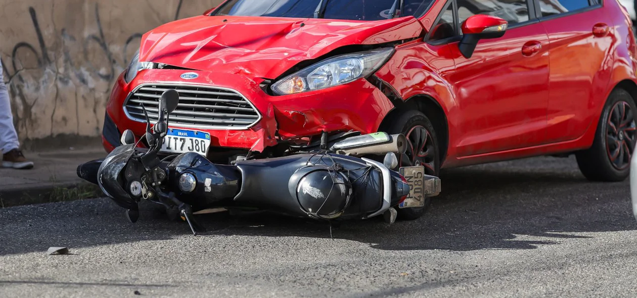 A vítima trabalhava com motociclista de aplicativo