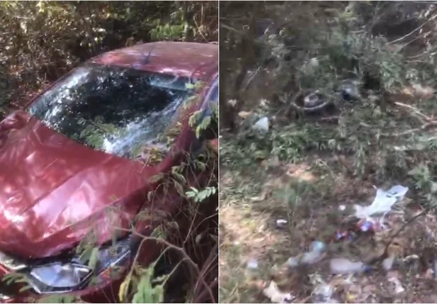 Acidente na BR 135 em Bertolínia