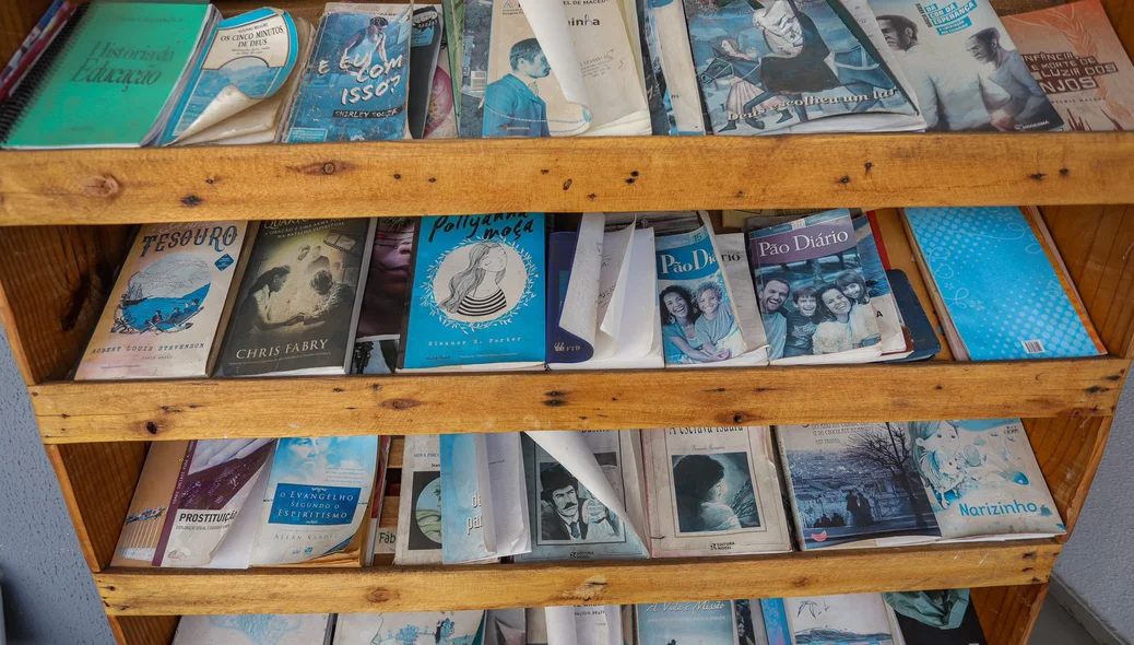 Ambiente voltado para leitura aos idosos