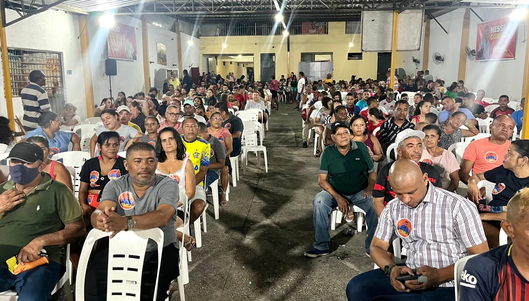 Amigos de Celso Henrique marcaram presença no lançamento de pré-candidatura