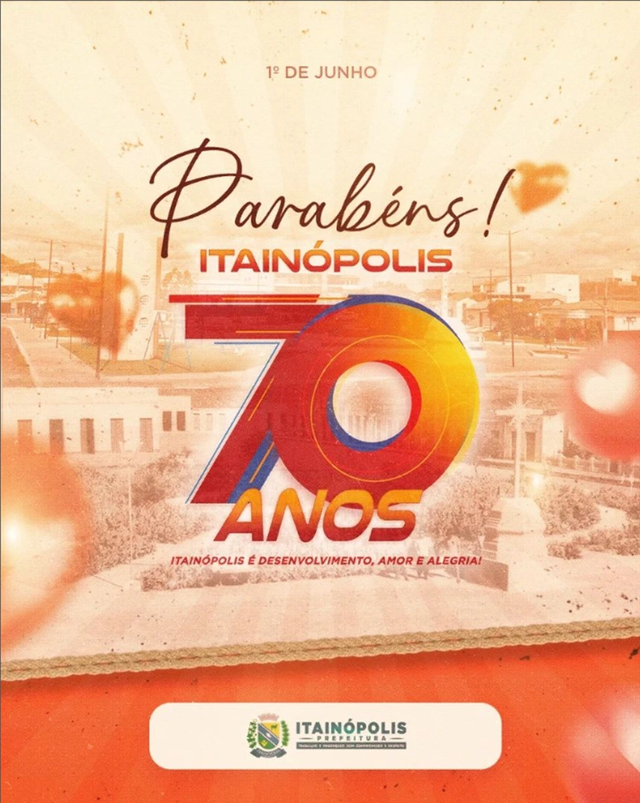 Aniversário de 70 anos de Itainópolis