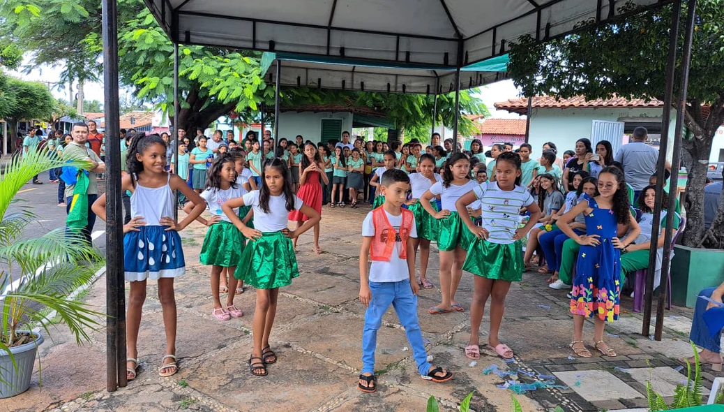 Apresentação das crianças
