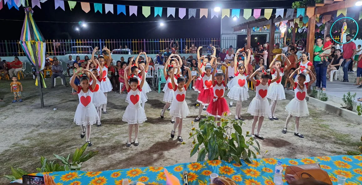 Apresentação no evento