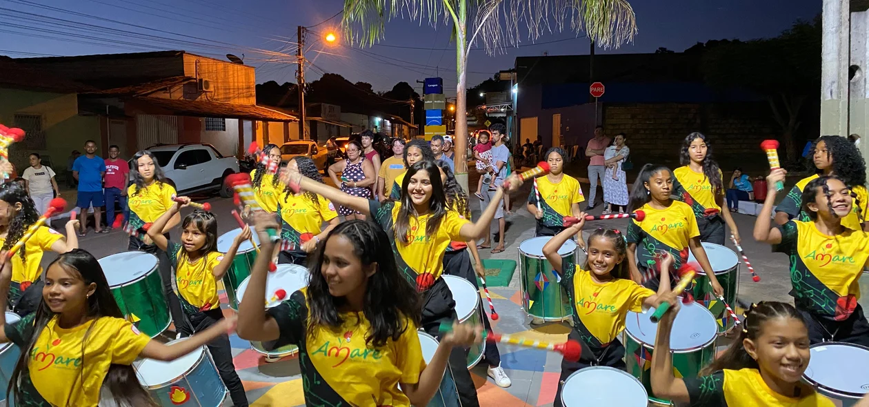 Apresentações culturais no evento