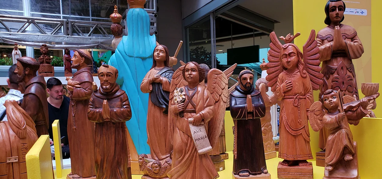 Arte santeira no Piauí presente em São Paulo