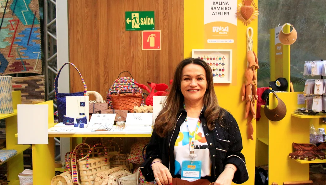 Artista plástica Kalina Rameiro
