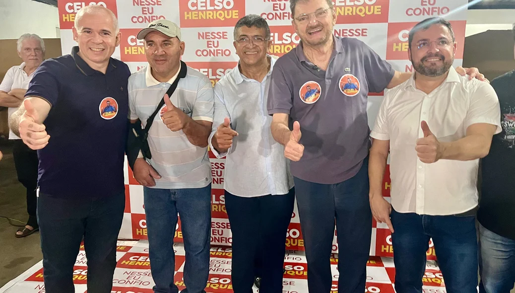 Autoridades presentes no evento