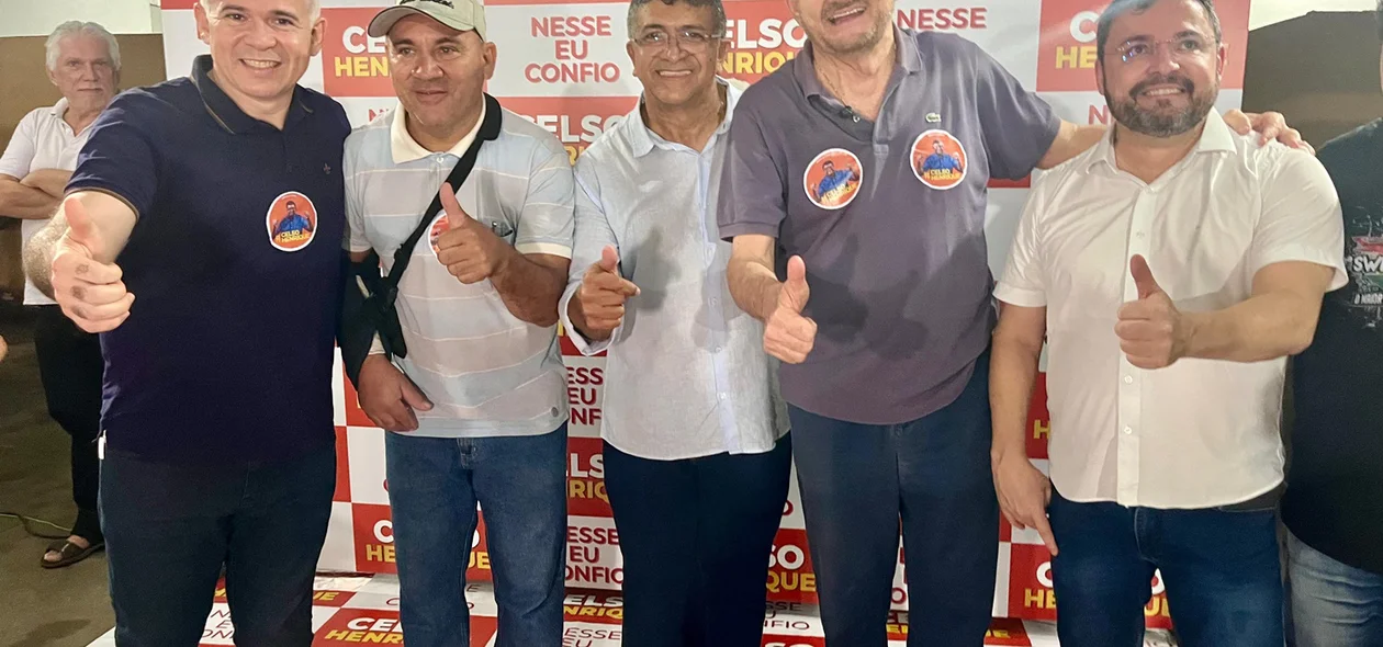 Autoridades presentes no evento